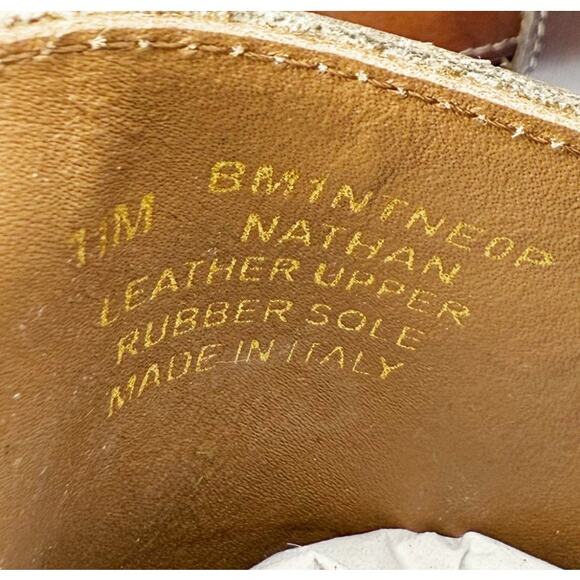 Bruno Magli Mens Nathan Penny Loafers US 11 EU 44 Brown Leather NIB - Picture 14 of 14